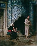 Arab or Arabic people and life. Orientalism oil paintings 27